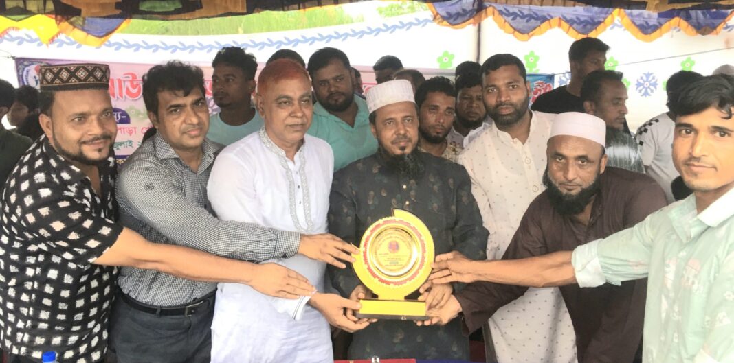 সরাইলে ফ্রিজ-টিভি টুর্নামেন্টের ফাইনাল ম্যাচ অনুষ্ঠিত