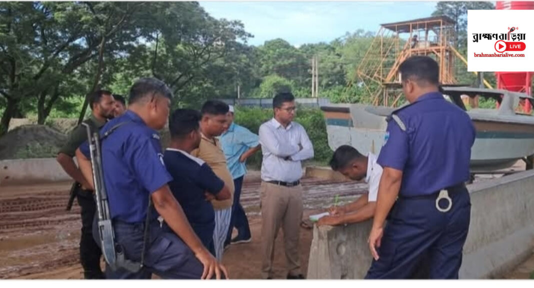 আশুগঞ্জে অবৈধভাবে বালু উত্তোলনের দায়ে দু’জনের এক বছরের কারাদণ্ড