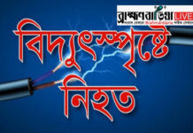 নবীনগরে বিদ্যুৎস্পৃষ্ট হয়ে এক ব্যক্তির মৃ*ত্যু