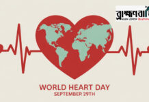 হৃদয়ের যত্নে জরুরি সতর্কতা: বাংলাদেশে পালিত হলো বিশ্ব হার্ট দিবস