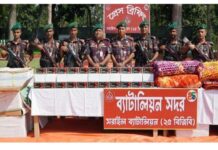 বিজয়নগরে কোটি টাকার ভারতীয় মালামাল জব্দ